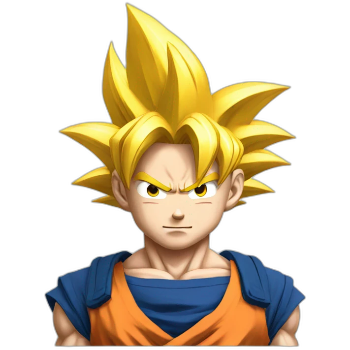 goku face emoji emoji