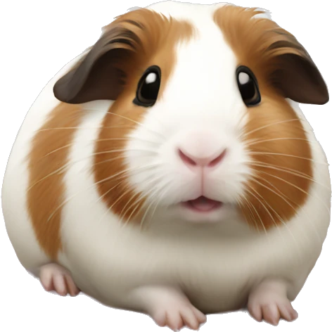 Guineapig in a house very cute but realistic emoji