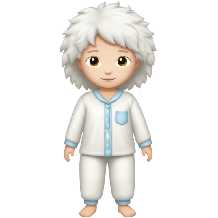 fluffy pyjamas emoji