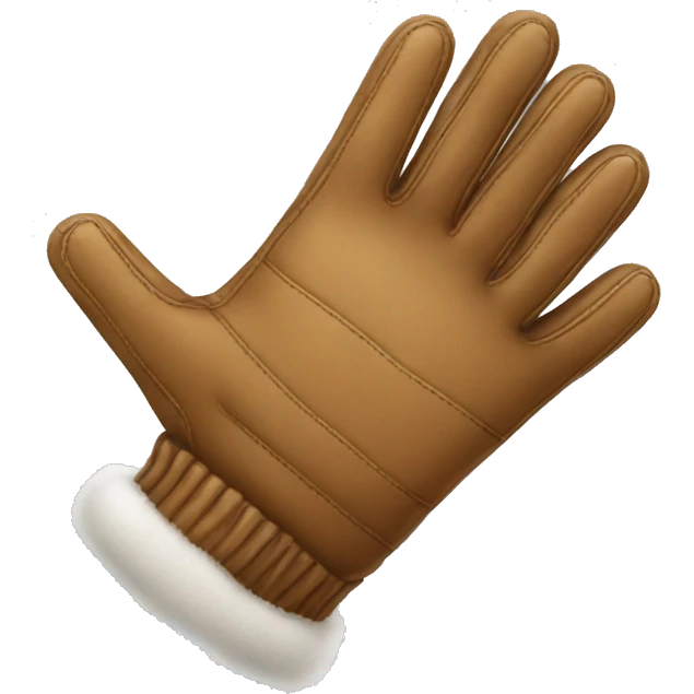 Winter gloves emoji