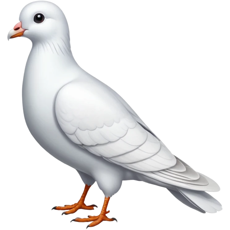 white pigeon emoji