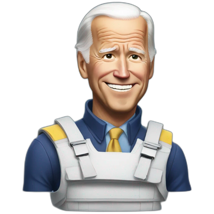 Joe Biden Playing Fortnite emoji