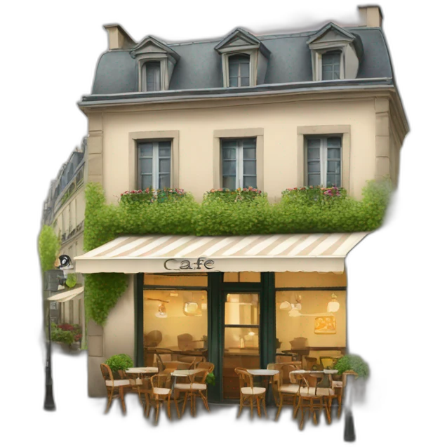 cafe en paris emoji