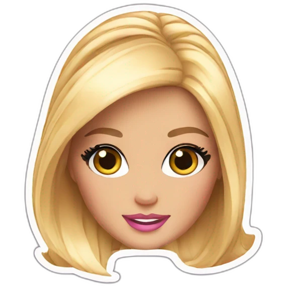 Barbie stickers  emoji