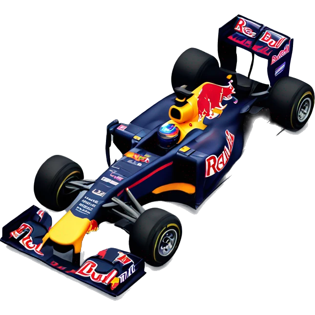 Red Bull F1 Car emoji