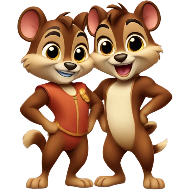 Chip and dale disney emoji