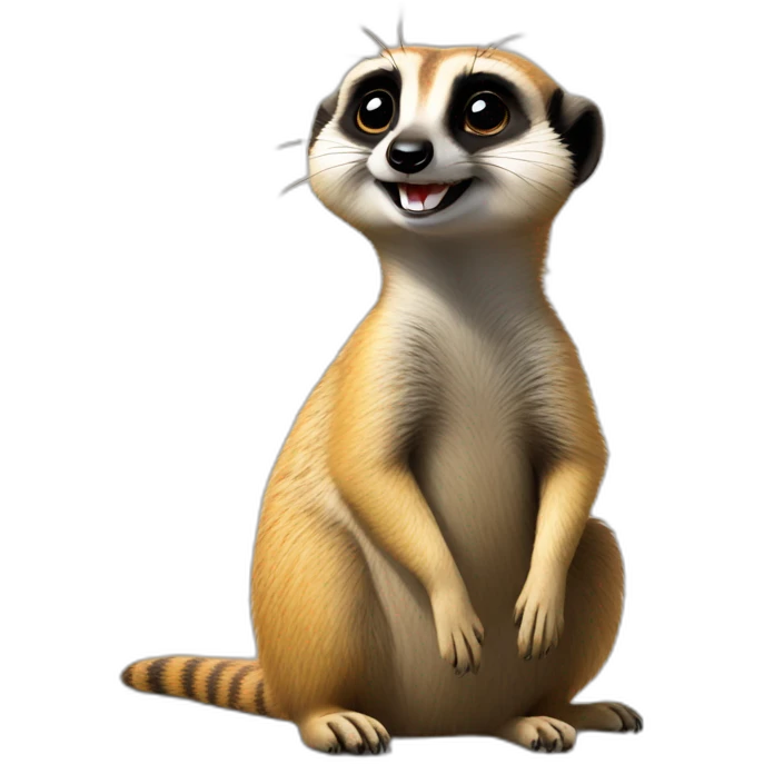 meerkat-happy emoji