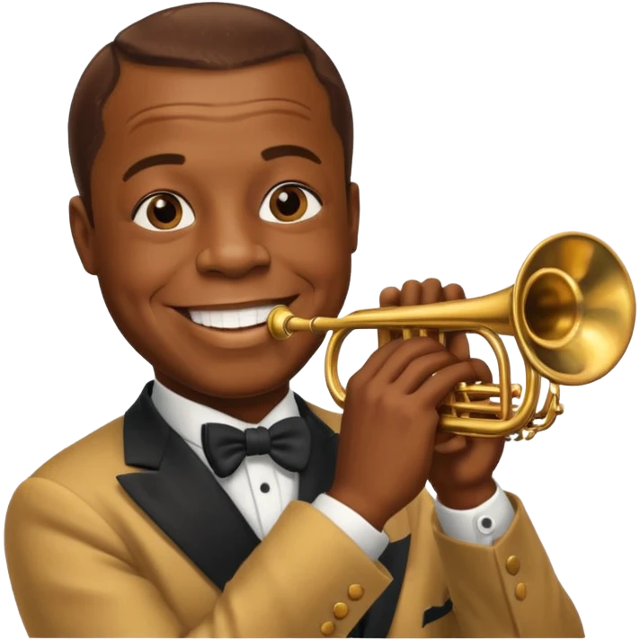 Louis Armstrong emoji
