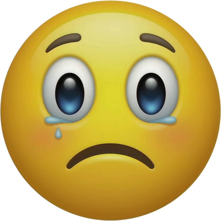 Yellow smiley emoji that's Tired and says Good morning emoji