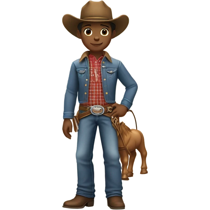 Western Boy emoji