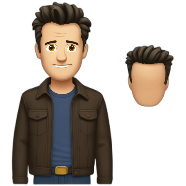 Chandler Bing from FRIENDS emoji