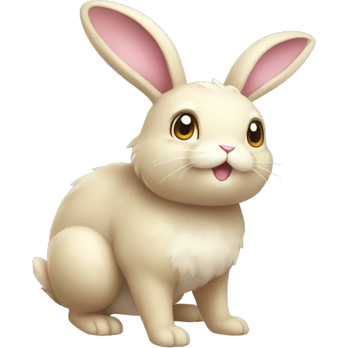 Pokémon-Bunny full body emoji