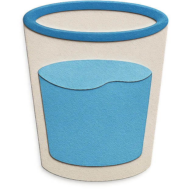 glass of water emoji