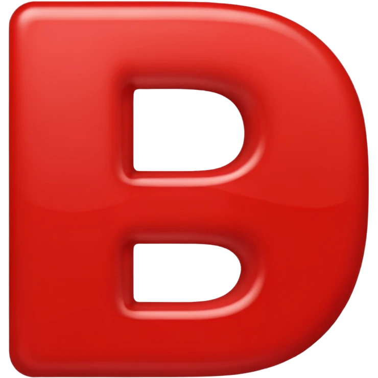 Ayudame hacer un emoji como este 🅰️ pero con la letra D emoji
