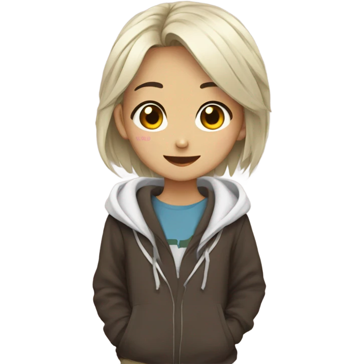 otaku girl otaku boy  emoji