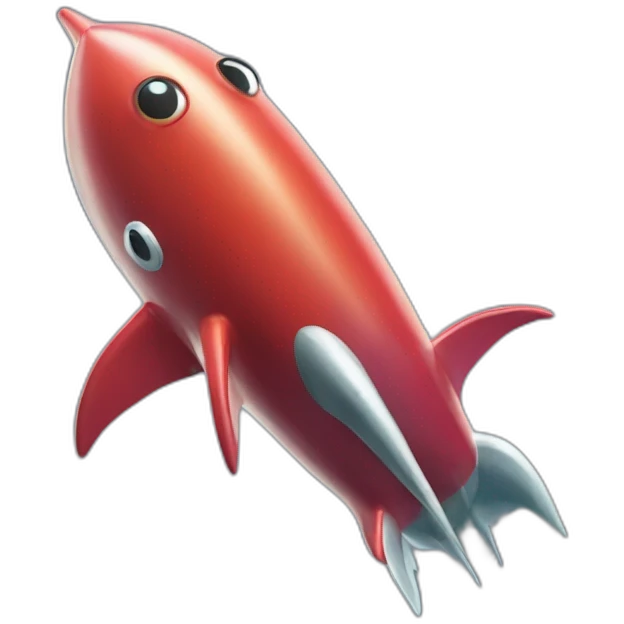 rocket dolphin pikmin emoji