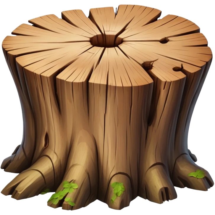 Tree Stump emoji
