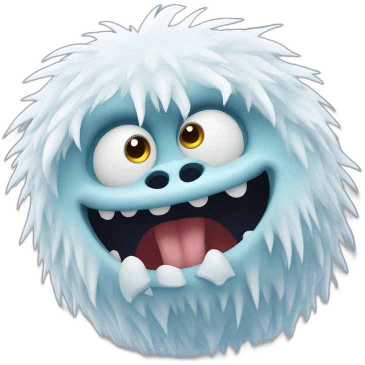 abominable snow monster emoji
