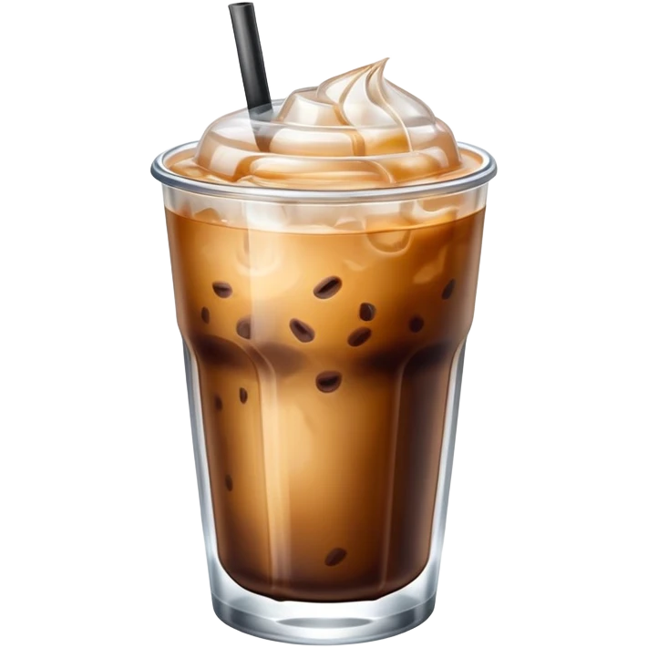 Iced coffee  emoji