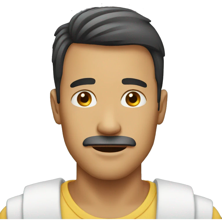 allergic male emoji
