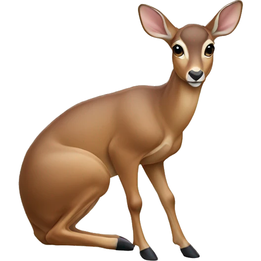 doe sitting down emoji