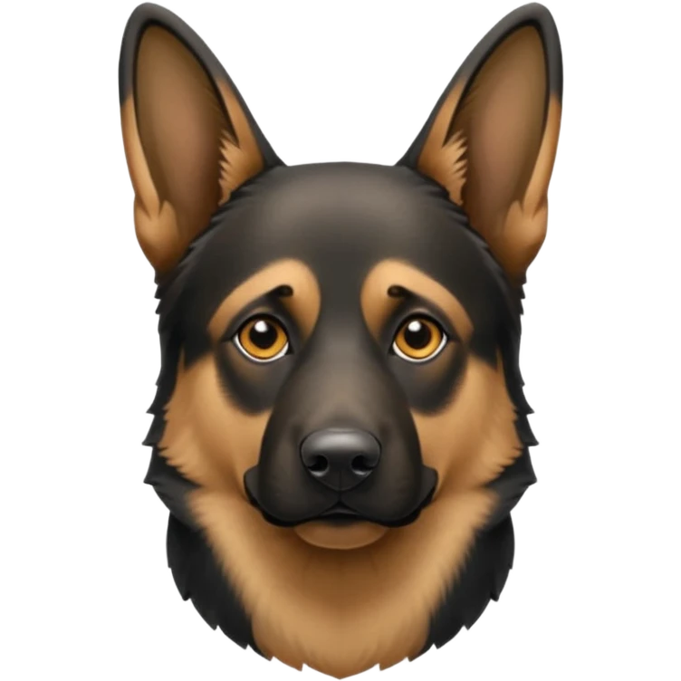 American police dog emoji