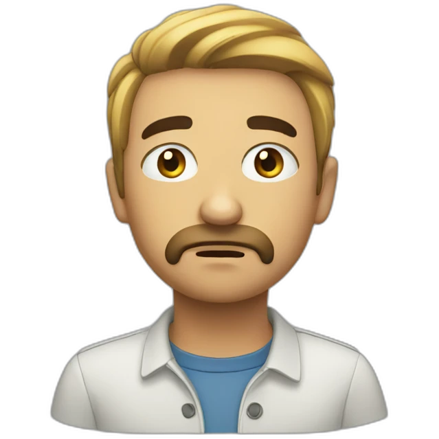 Uninterested emoji