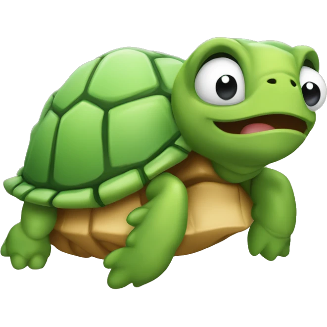 Schildkröte mit Schleife  emoji