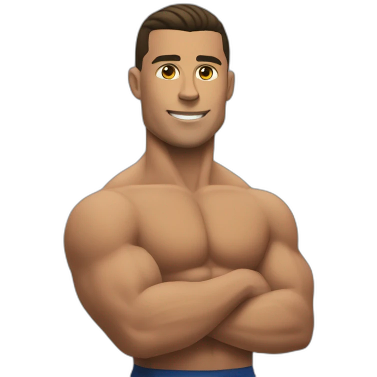 Ronaldo Big muscles emoji