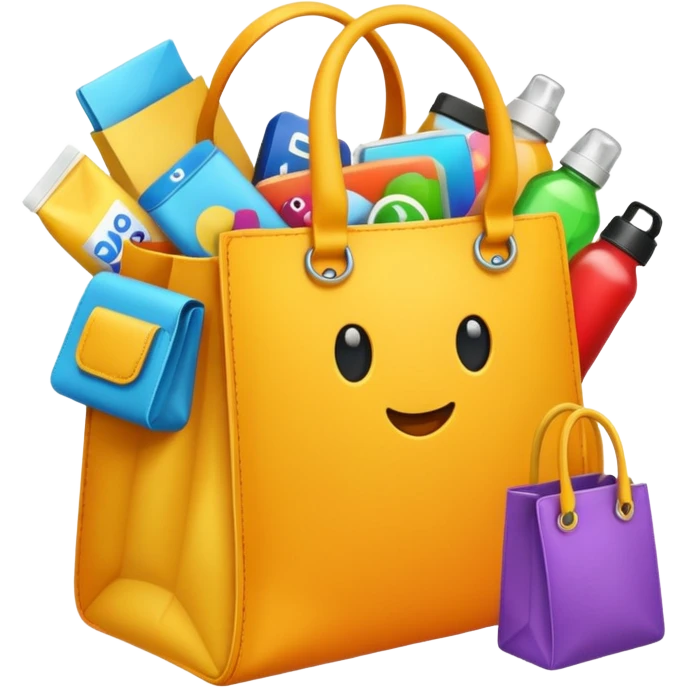 swag bag emoji