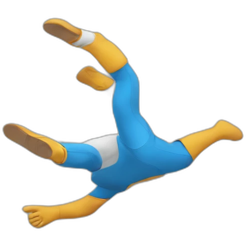 letter W do backflip emoji