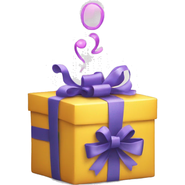 openning gift suprised emoji