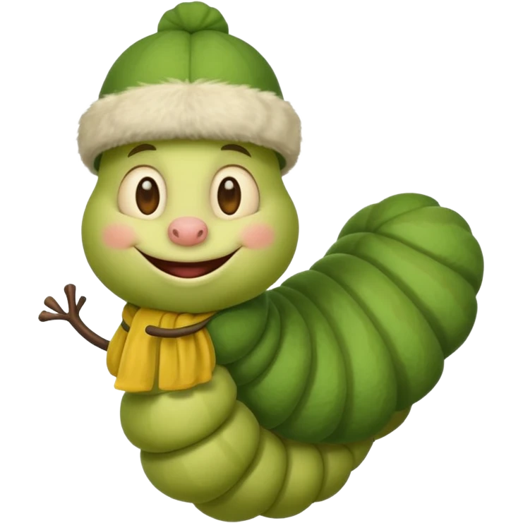 Crear un emoji similar a la oruga rusa emoji