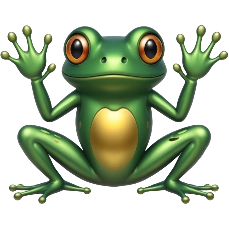 bionic frog emoji