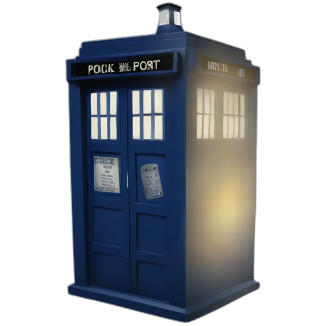Tardis emoji
