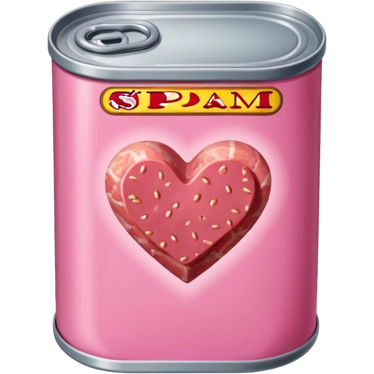 SPAM canned meat HEART  emoji