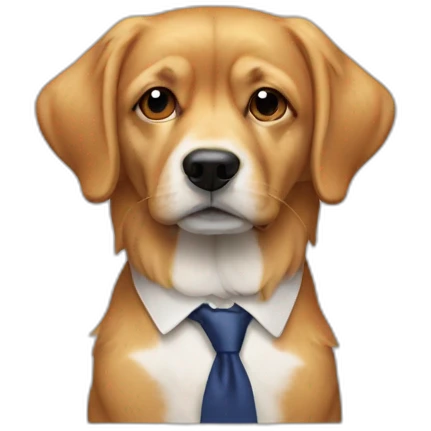 Le chien de Donald Trump emoji