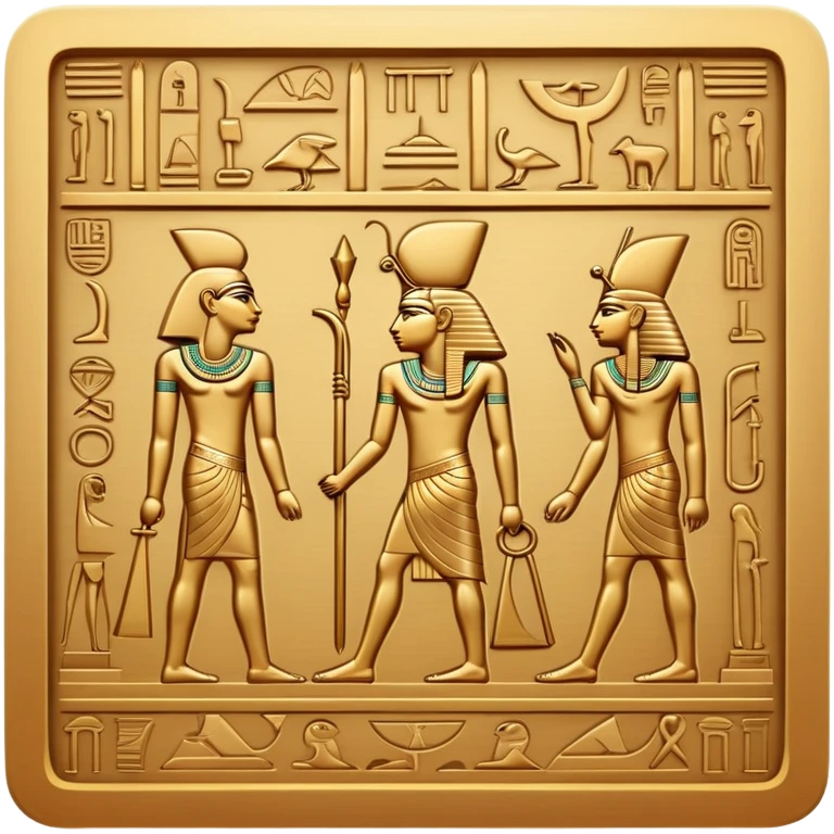 Egyptian hieroglyph emoji