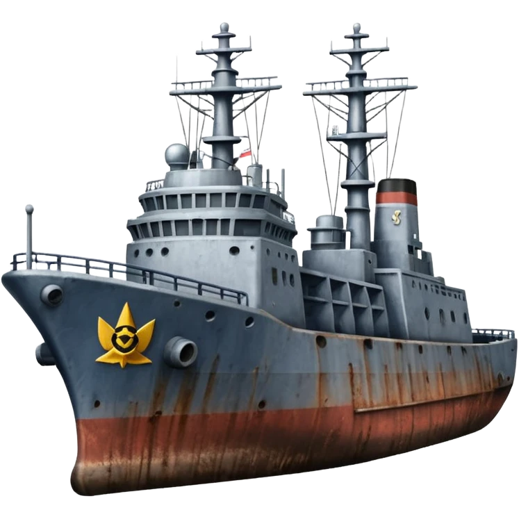 Navy ship emoji
