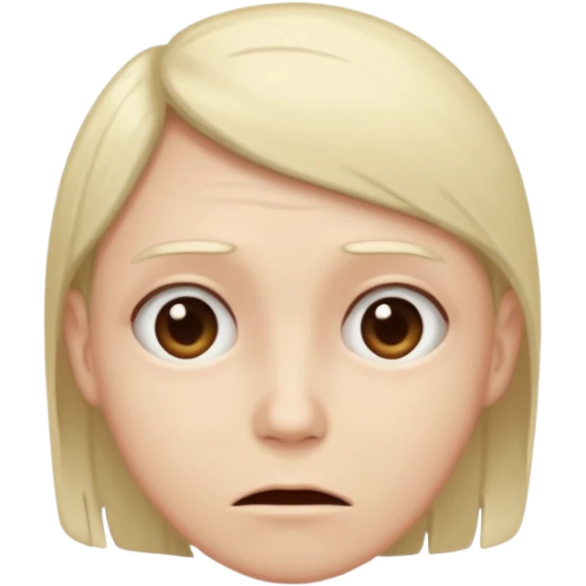 hair thin feeling bad emoji