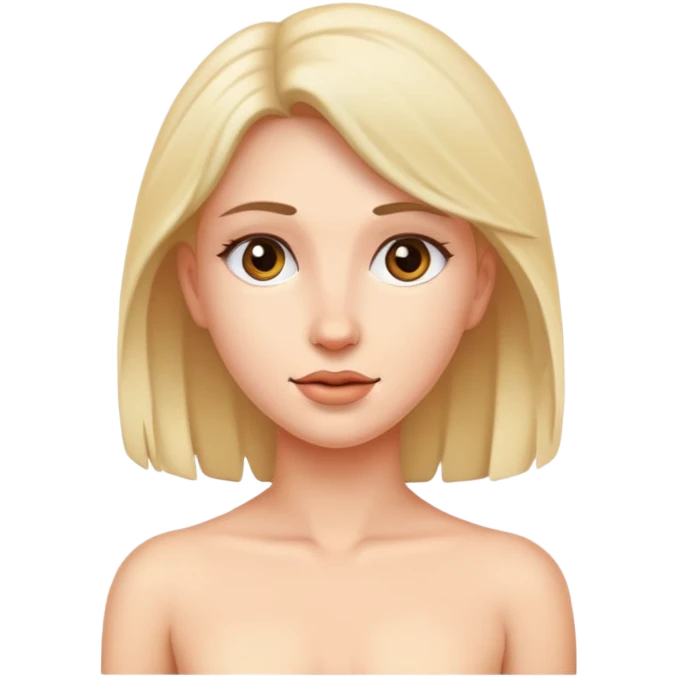 Naked woman emoji