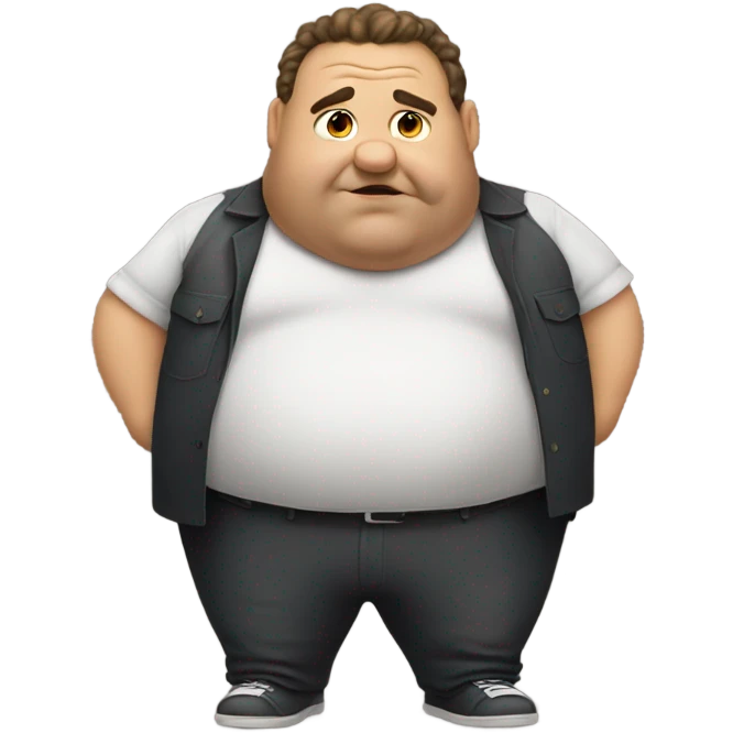 Big fat guy emoji
