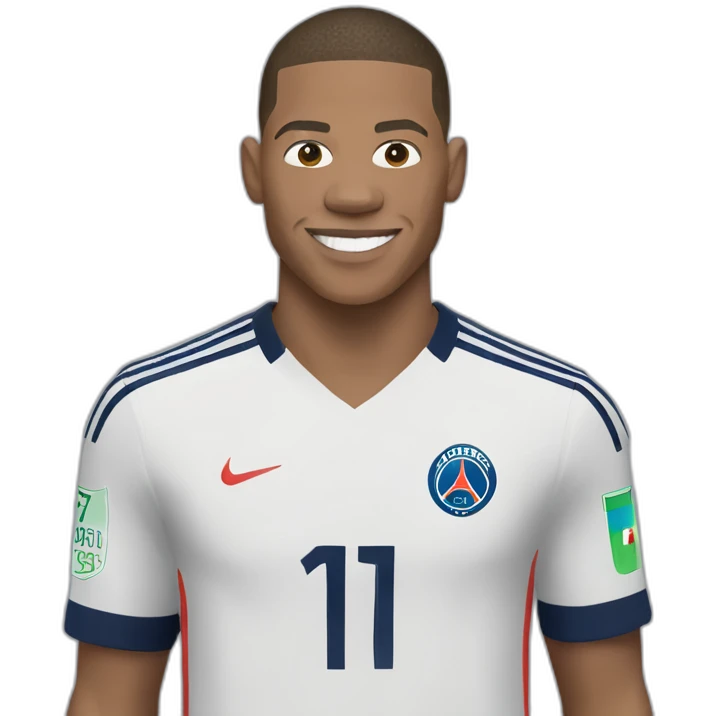 Kylian Mbappé emoji