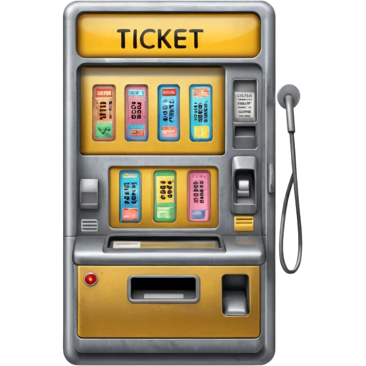 vending ticket machine emoji