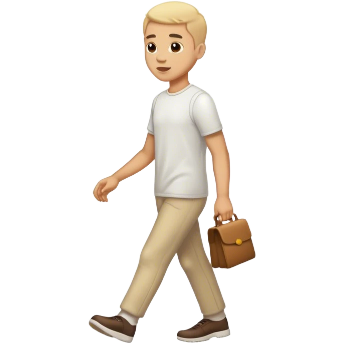 Petty man walking emoji