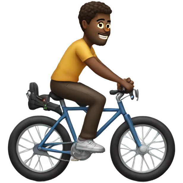 Me on bike emoji