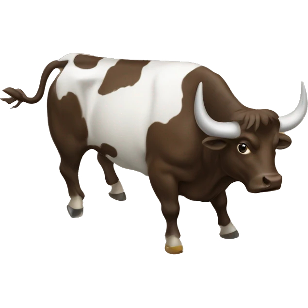 bucking bull emoji