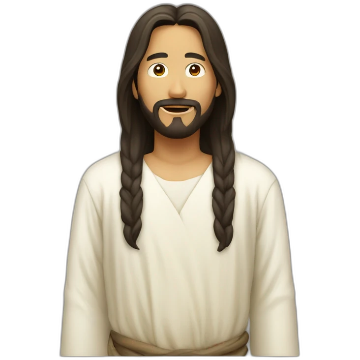 asian jesus emoji