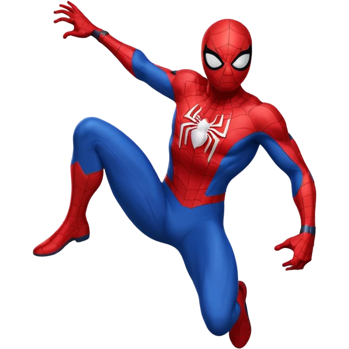 Superhero spider-man cartoon  emoji