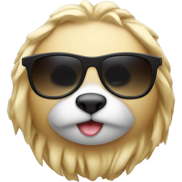 cute ct with sunglasses emoji